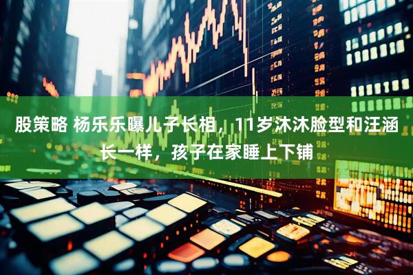股策略 杨乐乐曝儿子长相，11岁沐沐脸型和汪涵长一样，孩子在家睡上下铺